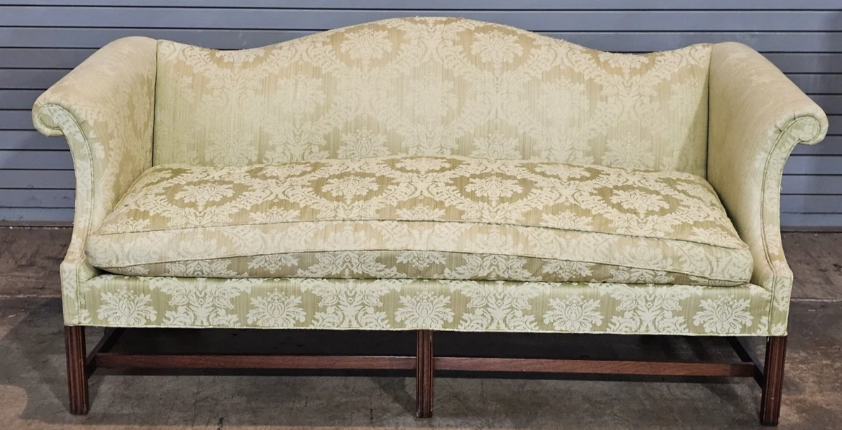 Fabric Post - 1950 Time Period Manufactured Antique Sofas