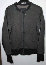 Lululemon Women's Hiver 2013 Full Zip Jacket Gray Size 12