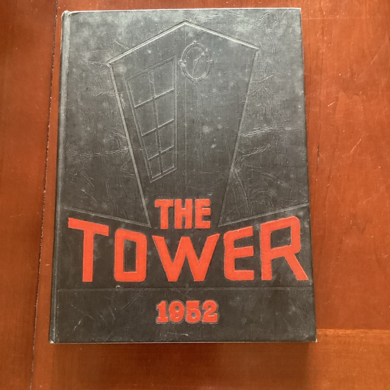 The Tower 1952 Shades Valley HS Homewood ,Alabama Hardcover School Yearbook 