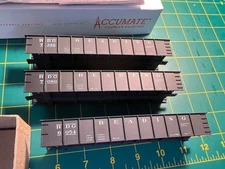 Accurail HO Kit #37444 3 Pack 41’ Steel Gondola Reading RR 7342/6954/7089 NOS