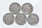 BETTER Lot 1920-S 1923-S 1929-D 1928-D 1927 Buffalo Nickel Collection *140