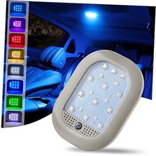 Upgraded Car Interior LED Truck Cargo Area Light USB 18LED 8 Colors