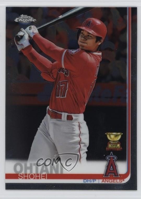 2019 Topps Chrome Shohei Ohtani (Hitting) #1 0xx