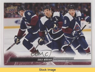 2022 Upper Deck Extended Series Triple Exposure Achievement Cale Makar READ 18qv