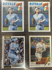 Topps Jac Caglianone Rookie Kansas City Royals 4 Card Lot