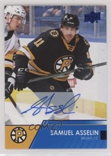 2021-22 Upper Deck AHL Auto Samuel Asselin #10 Auto 0x1