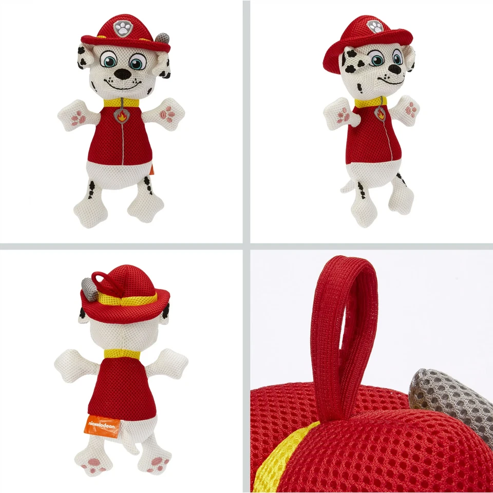 Accesorio de baño Paw Patrol Kids Marshall Scrubby 11 pulgadas rojo Nickelodeon Foto 4 de 4