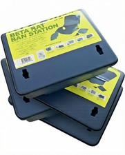 **BEST VALUE**  4  X QUALITY LOCKABLE RAT BAIT STATION.   (no bait inc)