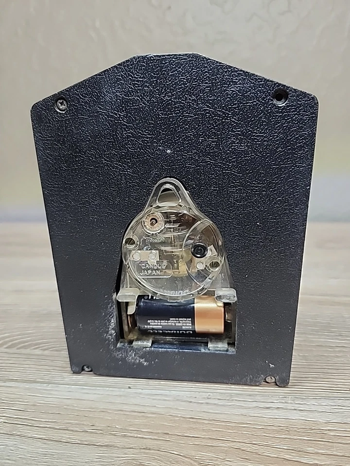 Rolls Royce Parrilla de Coche - Falta Adorno Cuarzo Mesa Escritorio Abrigo Reloj Funciona Foto 3 de 4