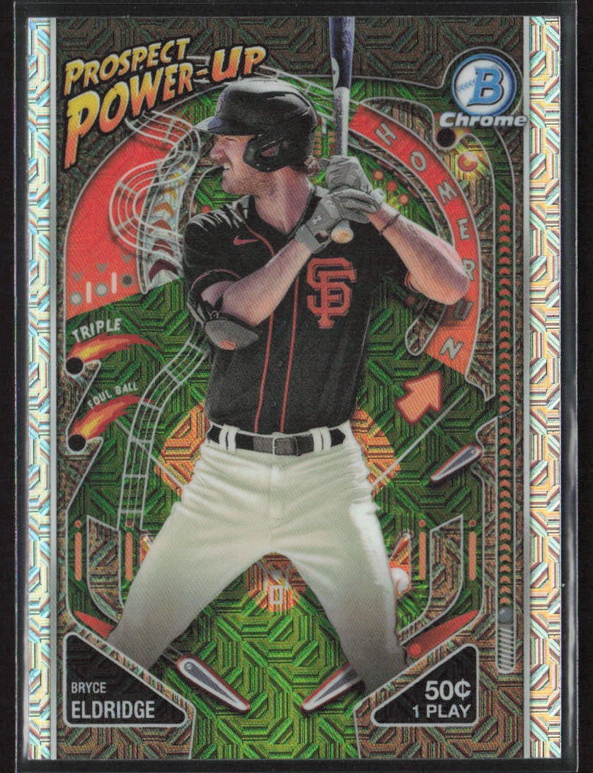 2024 Bowman #PP-19 Bryce Eldridge Prospect Power-Up Mojo Refractors