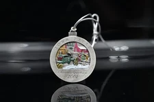John Deere Pewter Christmas Ornament 2004 - VERY NICE! START X-MAS SHOPPING NOW!