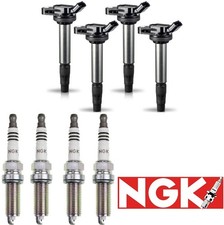 4 Ignition Coil 4 Genuine Ngk Spark Plug 2010-2015 Toyota Prius 1.8l Uf596