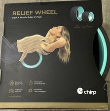 Chirp Relief Wheel Back  Muscle Roller 2 Pack