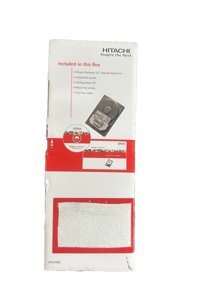 Hitachi 160GB 7200 RPM 3.5" Internal Deskstar SATA Hard Drive -New - Image 3 of 4