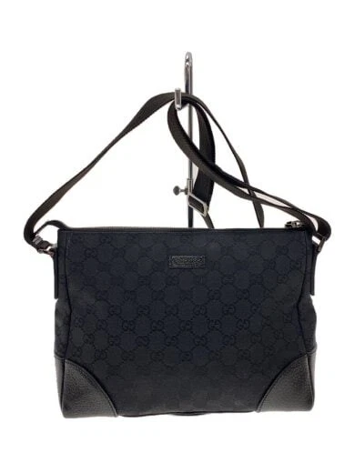 Sac à bandoulière GUCCI GG toile toile BLK du Japon sacs femme Gucci