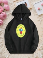 HOT-Unisex  Unisex Puerto Rico Flag  Coat of Arms Print Hooded Sweatshirt - Sp