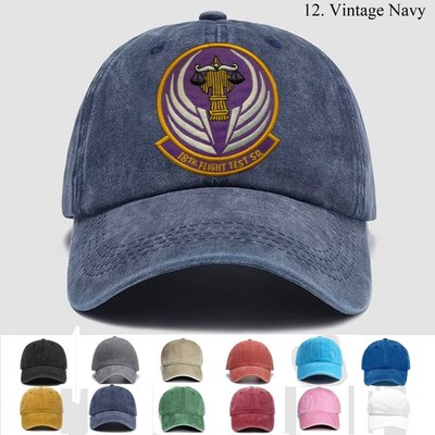 Customized Embroidered Hat 18th Fight Test Squadron, Trucker Hat, Gift Idea