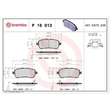 Satz Bremsbeläge Bremsklötze vorne für Mazda 2 DE | 23983108