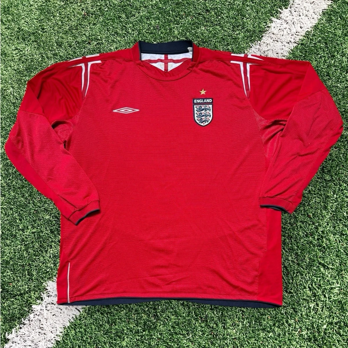 Maillot Extérieur Angleterre 2006-2008 Umbro - Taille L #10 Owen - Occasion