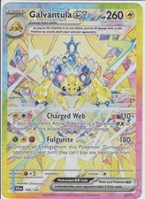 SV07: Stellar Crown #168/142 Galvantula ex