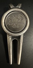Vintage Kissing Camels Club Divot Tool w Ball Marker - Thumb Rest NOS By CMC