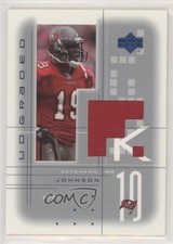 2001 UD Graded Game Jerseys Keyshawn Johnson #KJ 8fp