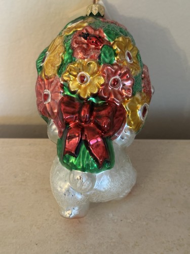 Christopher Radko 'Bringing You A Bunch of Love' Bunny Rabbit Ornament Easter - Picture 9 of 12