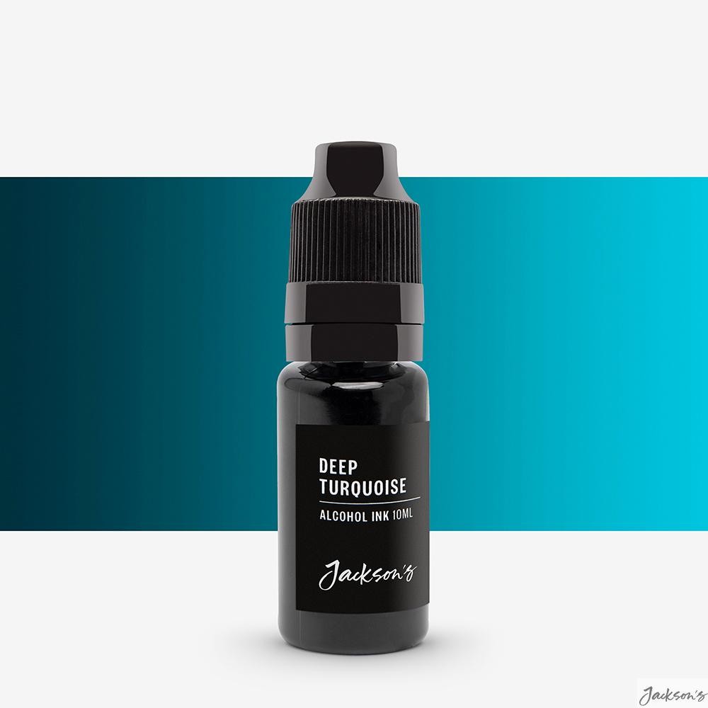 Jackson's : Alcohol Ink : 10ml : Deep Turquoise