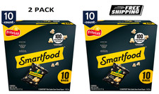  2 PACK Smartfood White Cheddar Cheese Popcorn, 0.625 oz., 10 Count.