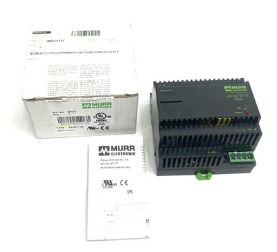 Murrelektronik 87117 Picco Single-Phase Power Supply Unit 24V/4,2A 5A2I0-1.00