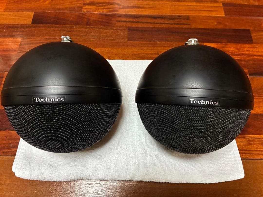 Technics SB-S30 Vintage Space Age Globe Speakers Sphere Tested