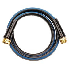 4Ftx5/8 Inch Flexible Garden Hose Leader Hose with Male to Female Fittings