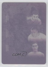 2017 Leaf ITG Used Printing Plate Magenta 1/1 Joe Primeau Charlie Conacher 1h6a