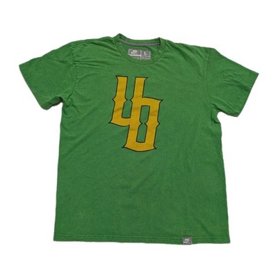 Vintage Nike Oregon Ducks Considered Design Organic Cotton T-shirt Y2K - Men's L