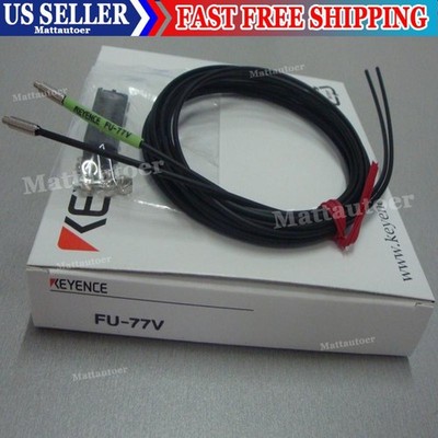 1PC New Keyence FU-77V Fiber Optic Sensor FU77V In Box US Free TAX