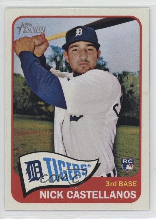 2014 Topps Heritage High Number Nick Castellanos #H552 1s5f