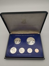 1973/74 British Virgin Islands 6-Coin Proof Set ASW 0.76 oz