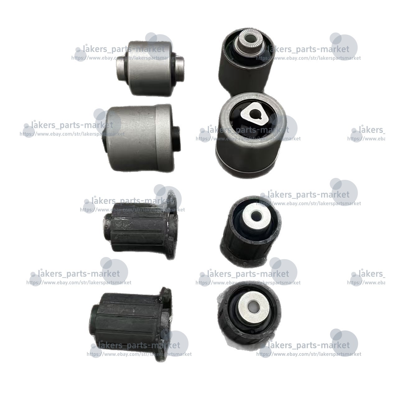 Rolls-Royce Phantom 2004-2016 Front Upper Control arm bushings 8 pcs