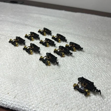 Model Power HO Replacement Trucks with Wheels and Coupler M10898 10 Pack New