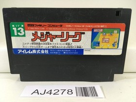 AJ4278 Major League Baseball IREM Nintendo Famicom NES Japan
