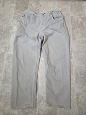 Vintage 90s Guess Jeans USA Men's 40x32 Beige Twill Denim