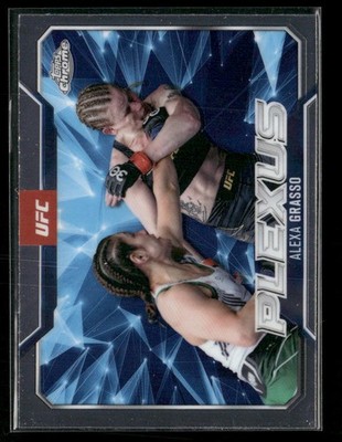 Alexa Grasso 2025 Topps Chrome UFC Plexus #PLX-4 UFC