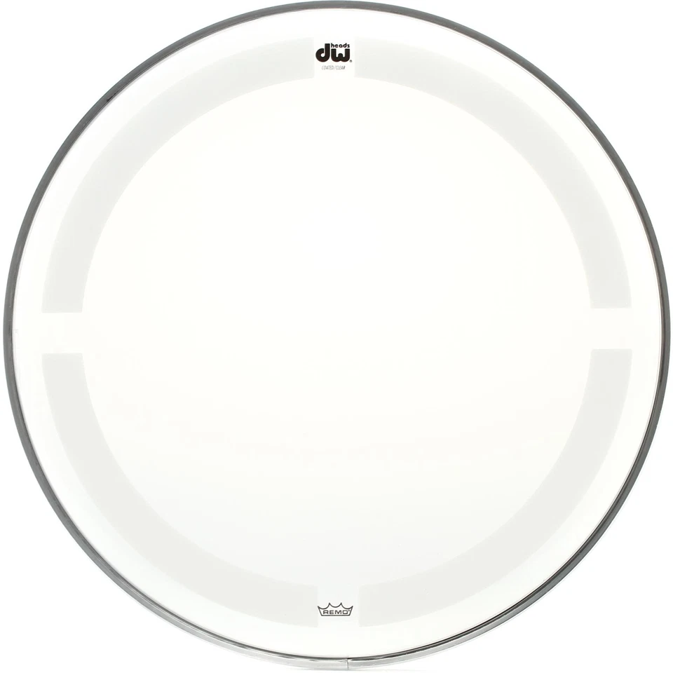 DW涂层/透明低音鼓头 - 22 英寸 + DW DRDHCC12 超值套装 — 第 3/3 张图片