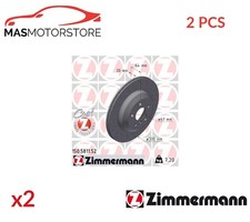 BREMSSCHEIBEN SATZ PAAR HINTEN ZIMMERMANN 150581152 2PCS P FÜR BMW 5,4,I4,G60