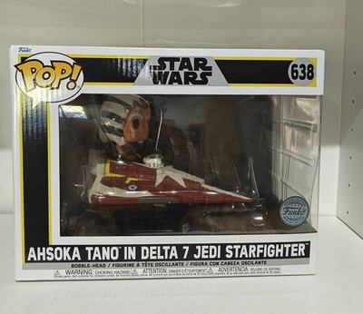 Funko POP! Star Wars - Ashoka Tano In Delta 7 Jedi Starfighter 638 Limited