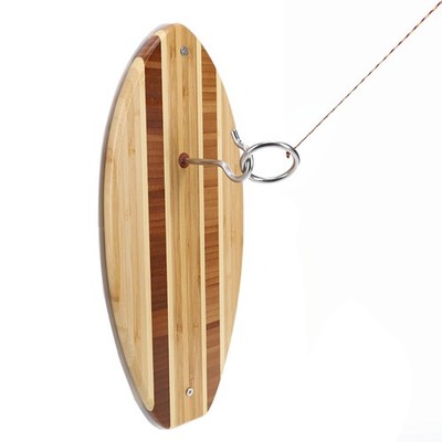 Pacific Shore Games Wooden Hook and Ring Game