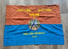 Viet Cong 1954 DIEN BIEN PHU QUYET CHIEN QUYET THANG Drapeau
