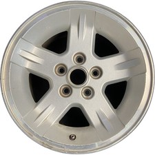 Jeep Silver Machined Lip Tj Wrangler Factory Wheel 15x8 2004-2006 Original 9050