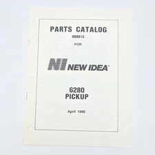 Original 1990 New Idea Parts Catalog 988015 for  6820 Pickup TB9