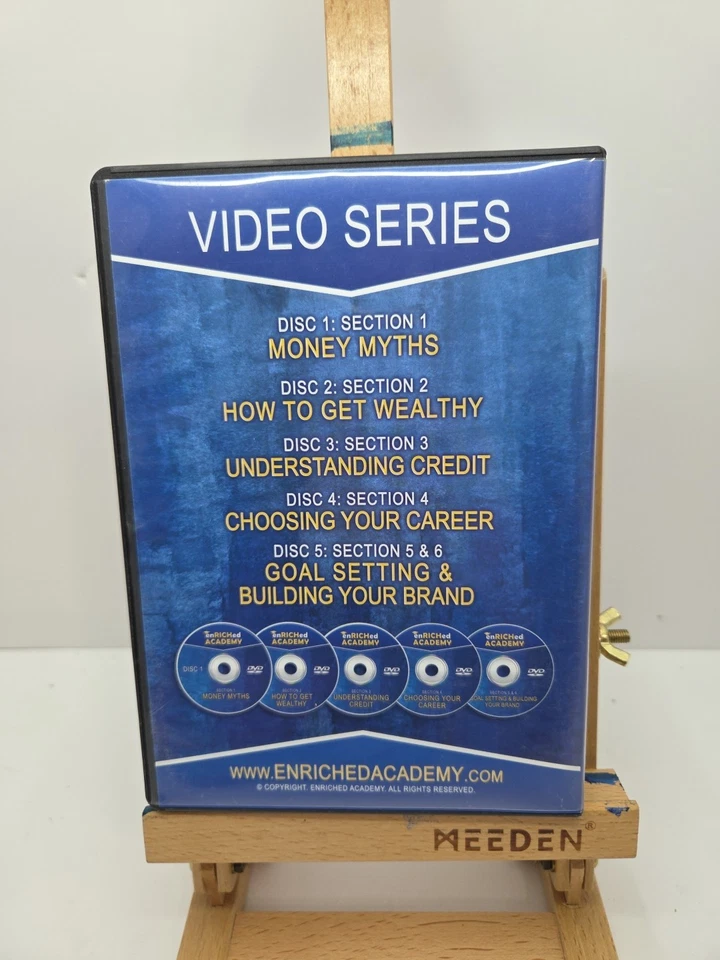 EnRICHed Academy Smart Start for Financial Genius 5-DVD Disc Set - Image 2 of 4